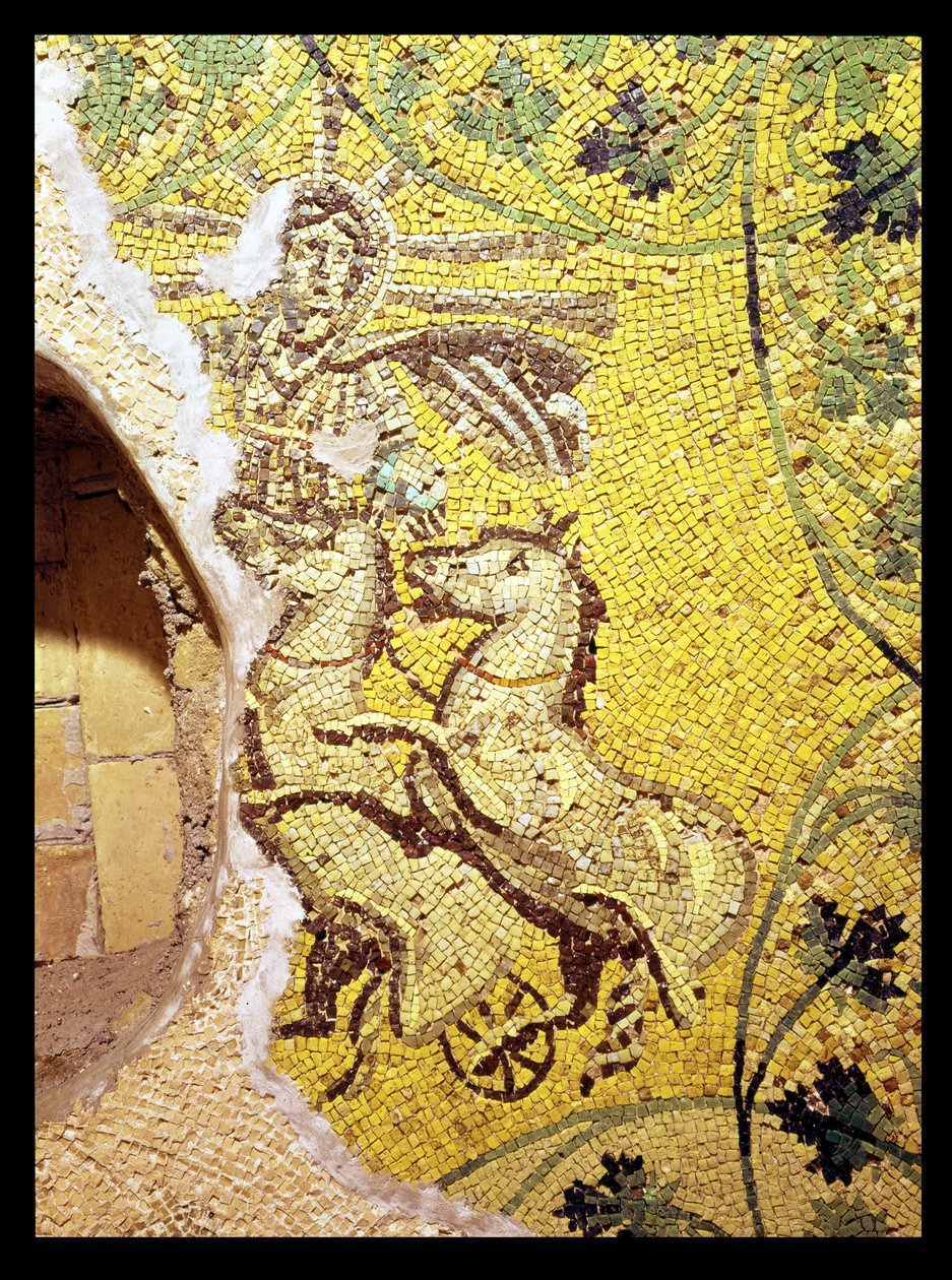 Christ Helios，来自圣彼得大教堂下面的前君士坦丁大学（马赛克） 作者 小说