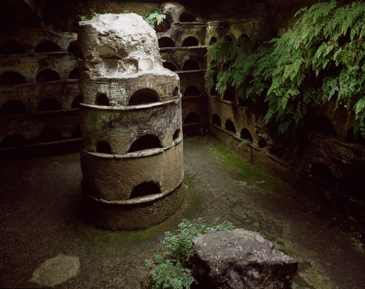 Columbarium of the Tomb of Scipions, 3rd century BC to 1st century AD (photography) 作者 小说