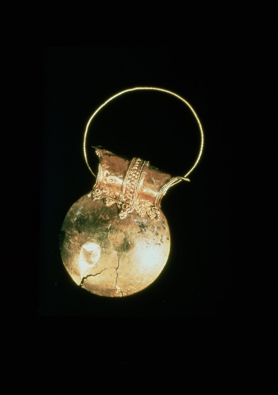 来自Menander，庞贝城，79AD（金）的金色大疱 作者 小说