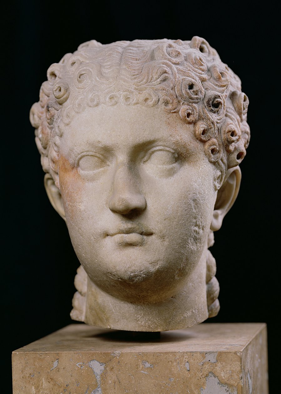 Agrippina the Younger的负责人（c.16-59）（大理石） 作者 小说