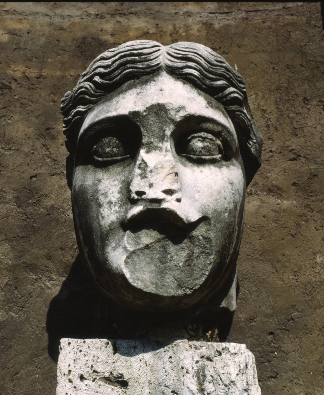 雕象的头，Ostia Antica，意大利 作者 小说