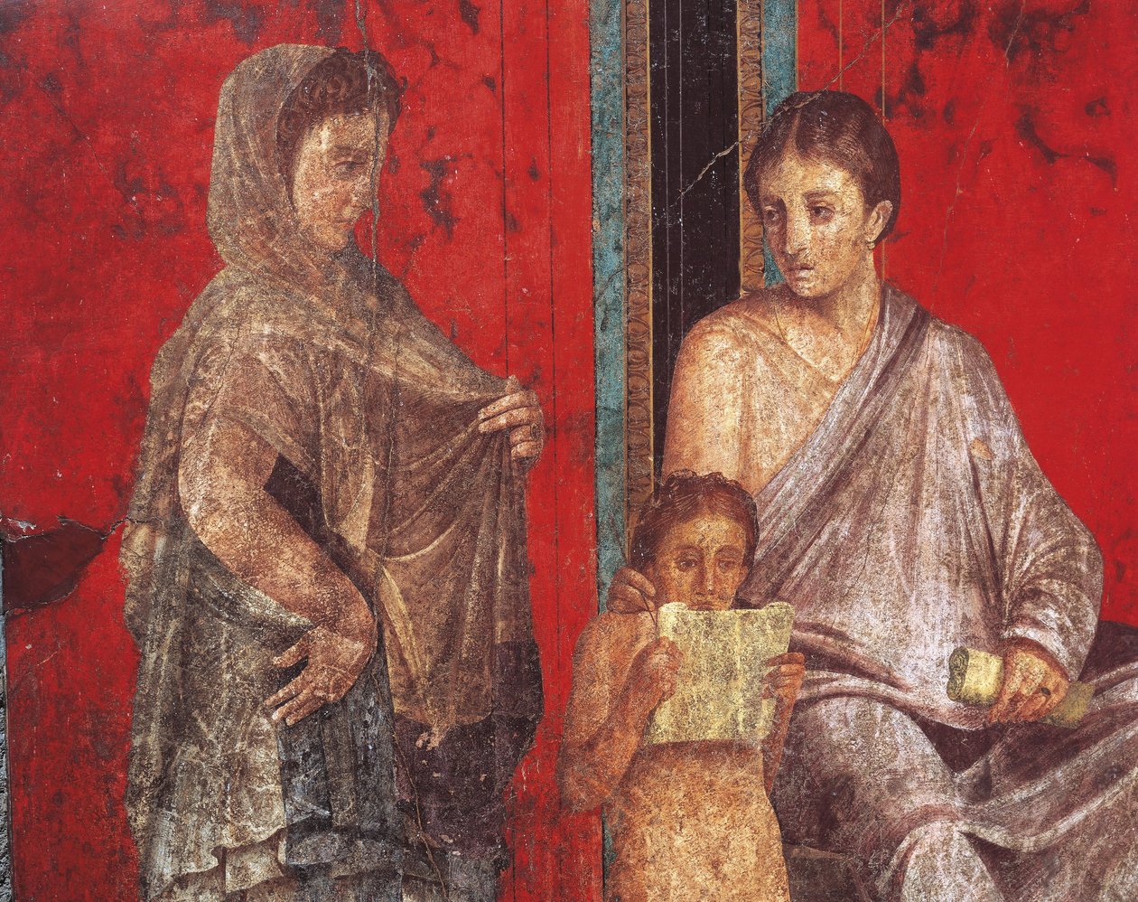 狄俄尼索斯崇拜的入会仪式，Villa Dei Misteri 的壁画 作者 小说