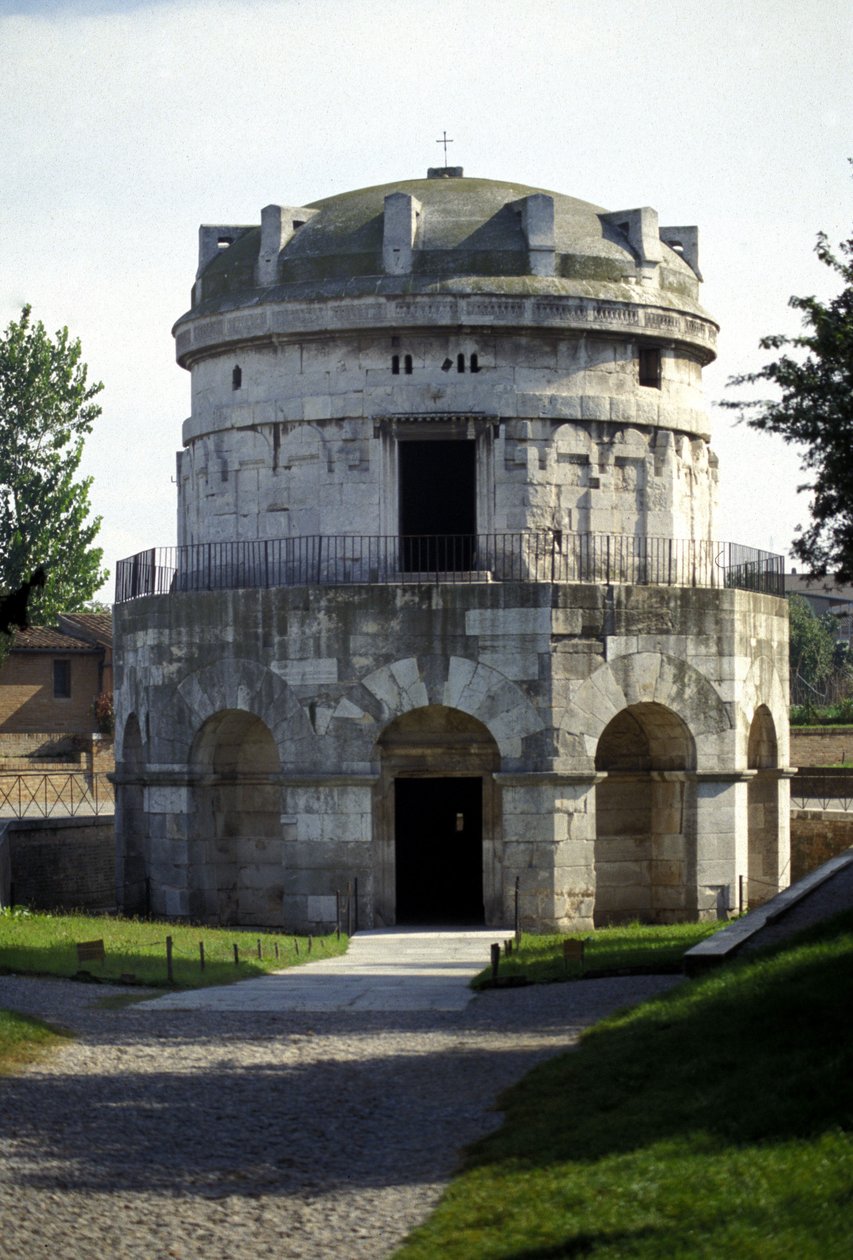 Mausoleum of Theodoric the Great (455 - 526), Ravenna. 作者 小说