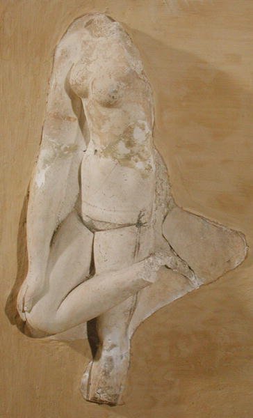 救济描绘一个女人的身体，突尼斯（灰泥） 作者 小说