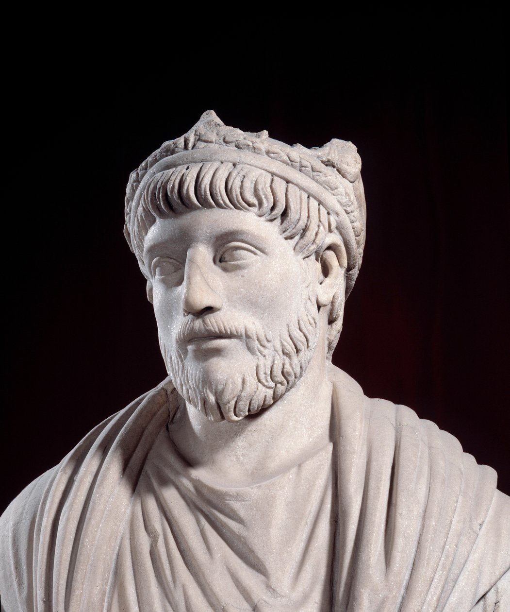 Roman Greco Art: Sculpture of the Roman Emperor Julien ler apostate (331 - 363) (4th century ap. JC) Paris, Musee Du Louvre 作者 小说