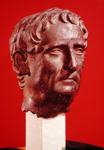 Trajanus Pater，来自Pontes（青铜）。 作者 小说