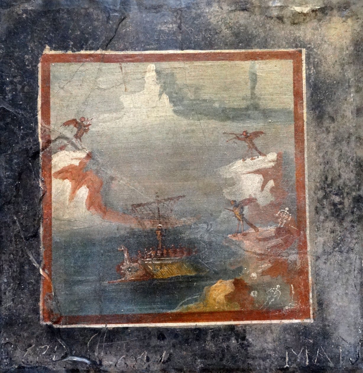 Ulysses resists the songs of the Sirens (fresco) 作者 小说