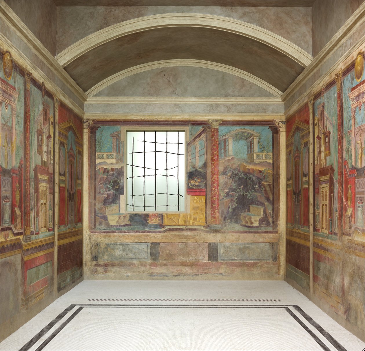 从博斯科雷亚莱别墅房，c.50-40 BC 作者 罗马共和时期