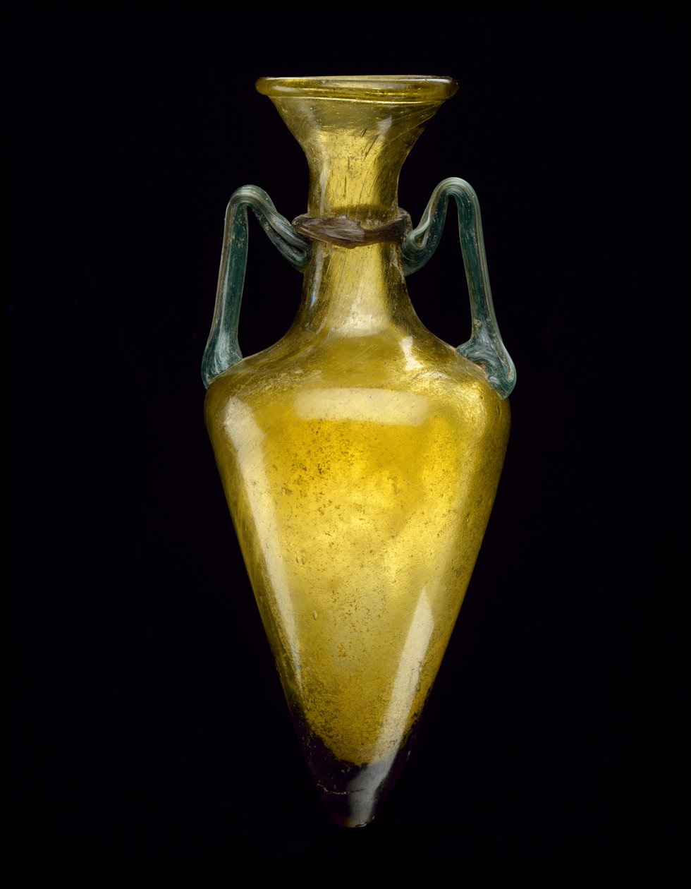 Amphoriskos，300-500（吹制玻璃） 作者 罗马罗马