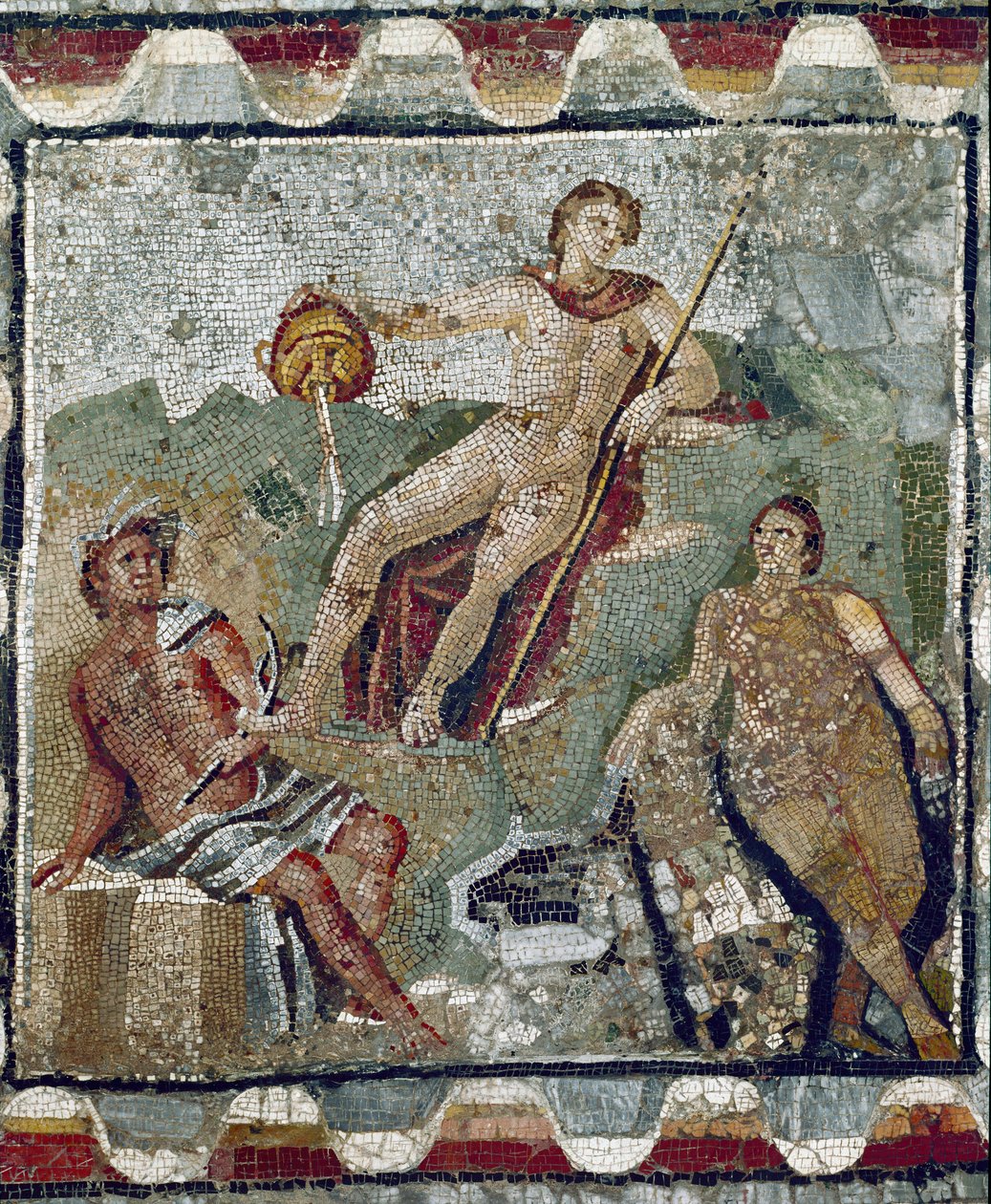 Aquatic deities (mosaic) 作者 罗马罗马