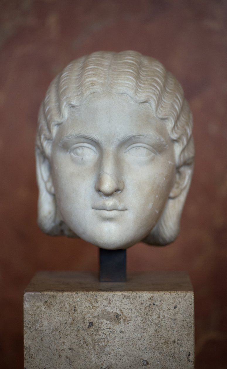 Art Rome Head of the Empress Barbia Orbiana (3rd century), Marble 作者 罗马罗马