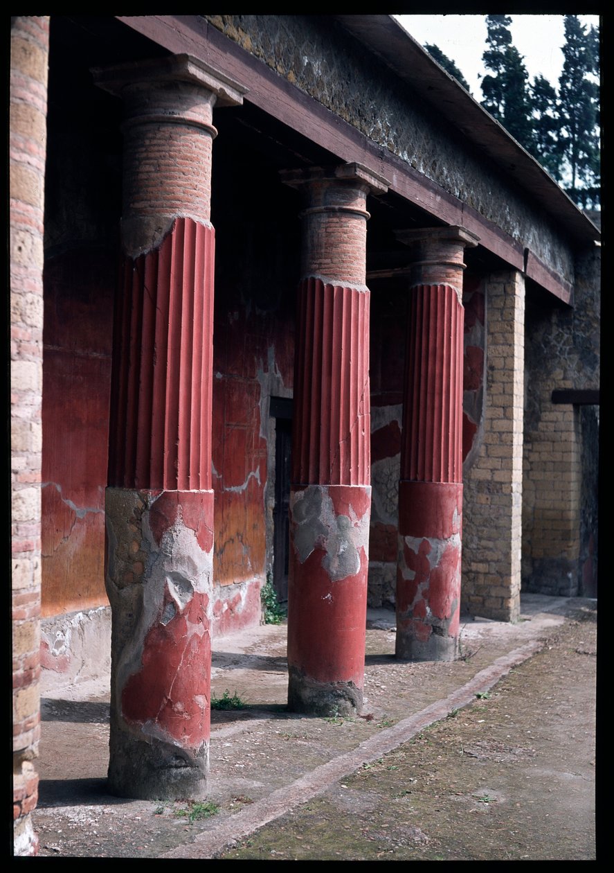 Casa sannitica 中庭，公元前 5 世纪至公元 1 世纪 作者 罗马罗马
