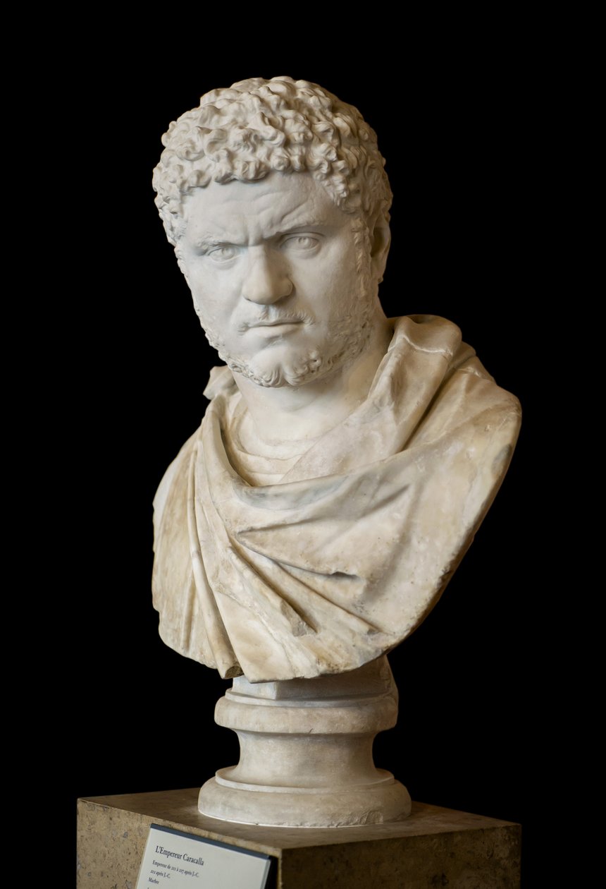 Caracalla (188 - 217 AD) marble Roman art 作者 罗马罗马