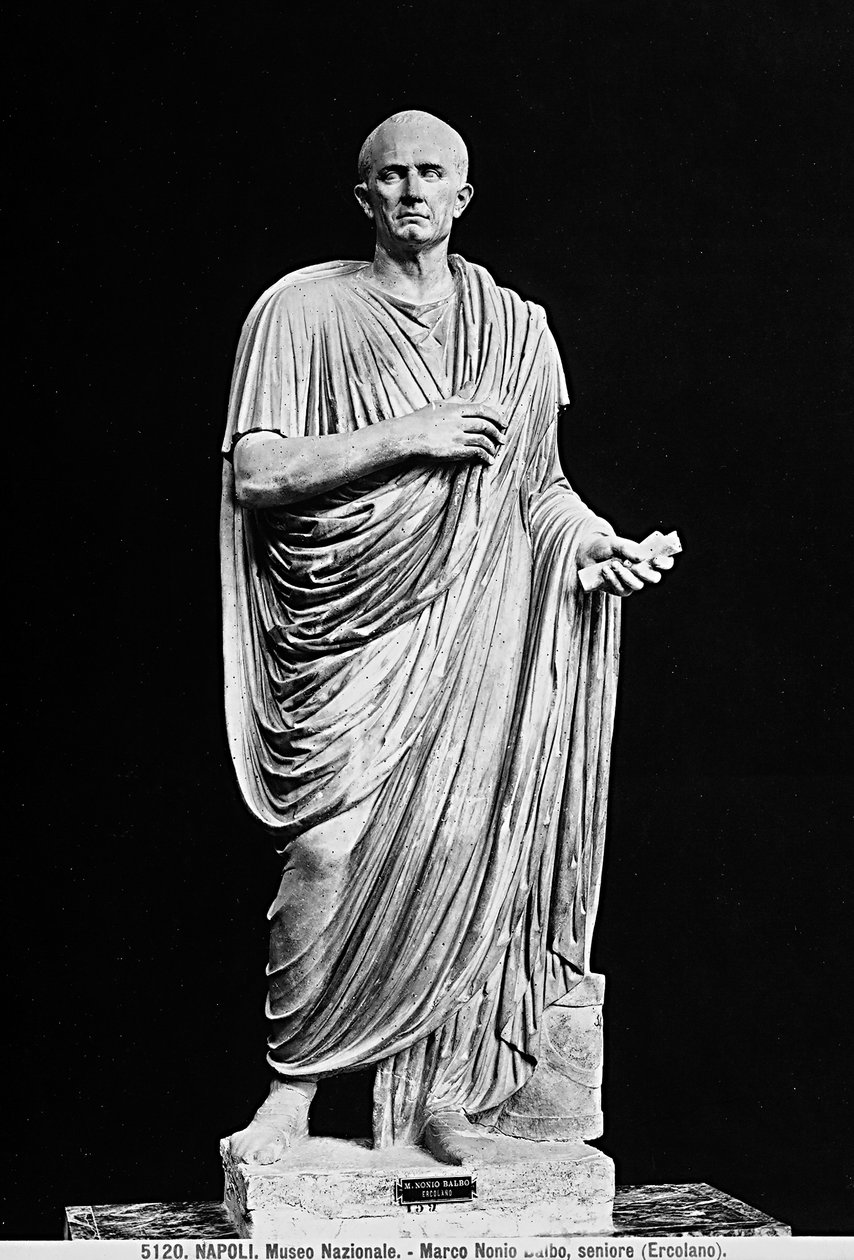 Marcus Nonius Balbus (大理石) 作者 罗马罗马