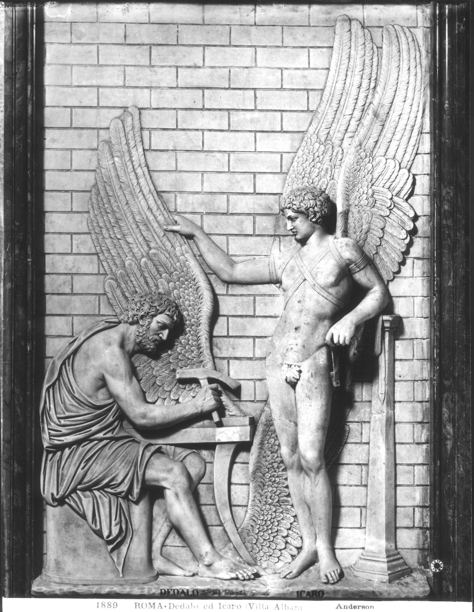 Relief depicting Daedalus and Icarus 作者 罗马罗马