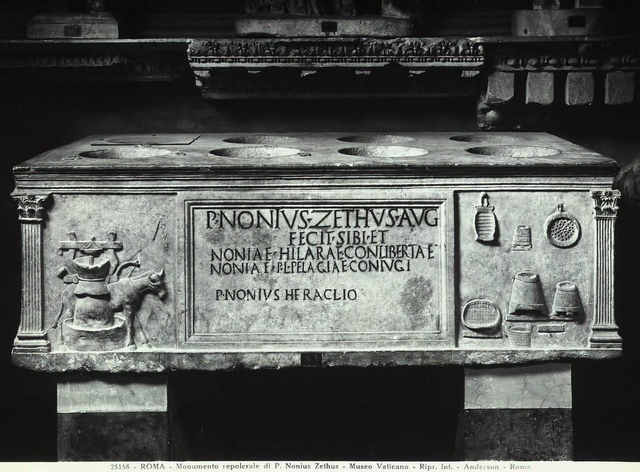 Nonius Zethus 石棺（大理石） 作者 罗马罗马