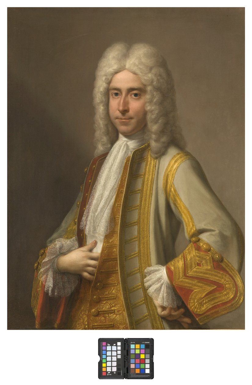 绅士的肖像》（Portrait of a Gentleman 作者 罗马学校