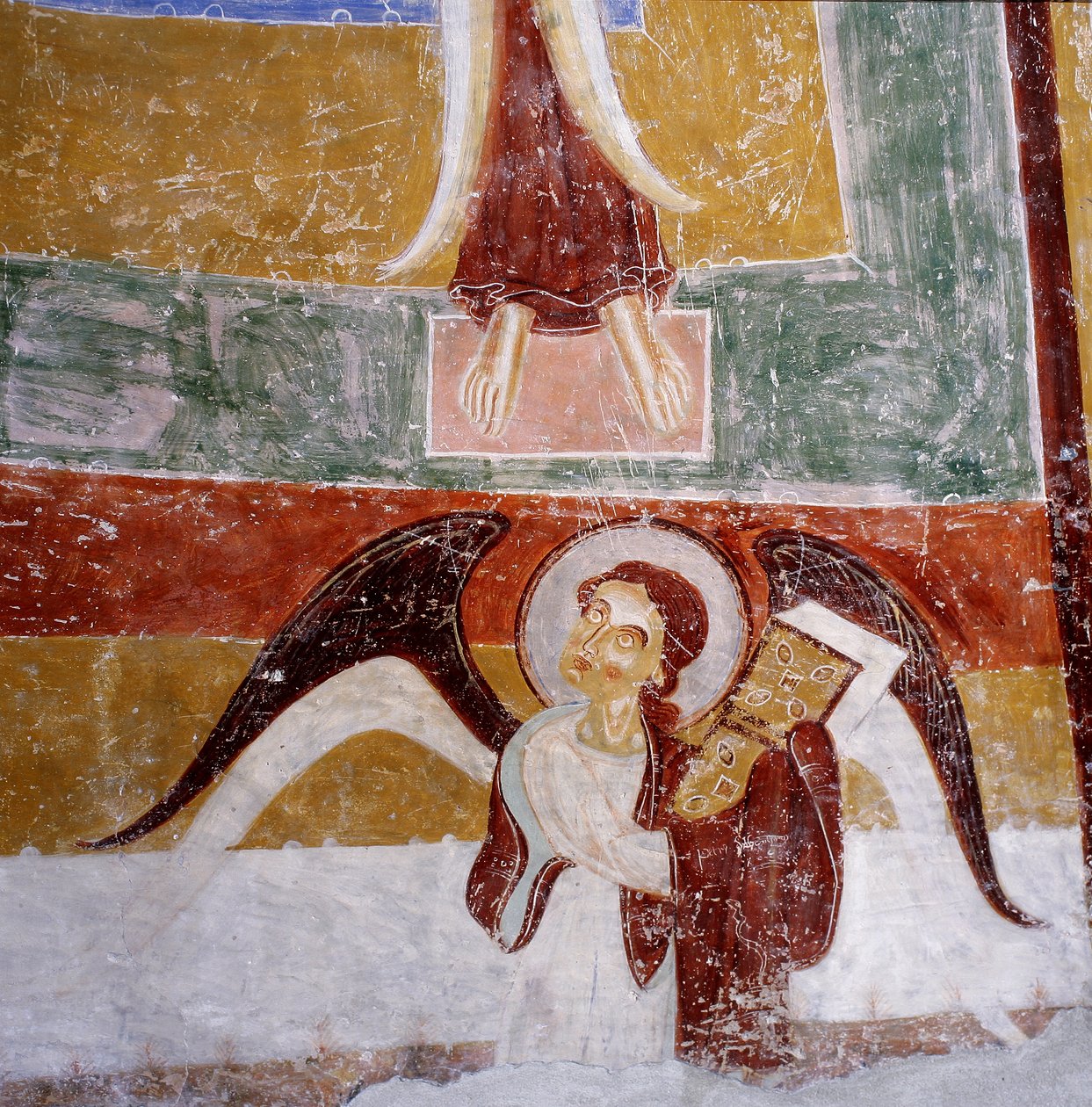 天使，c.1175-80 作者 罗马式