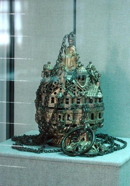Gozbert香炉（镀金金属） 作者 罗马式