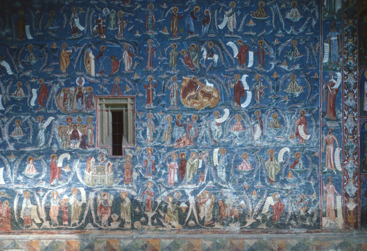 杰西树，南前画，1547-50 作者 罗马尼亚学校