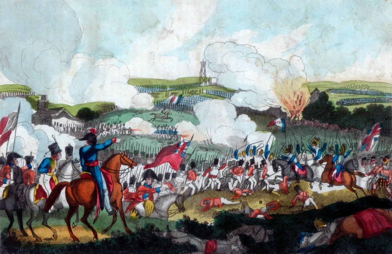 滑铁卢之战，1815年 1816年 作者 罗姆尼
