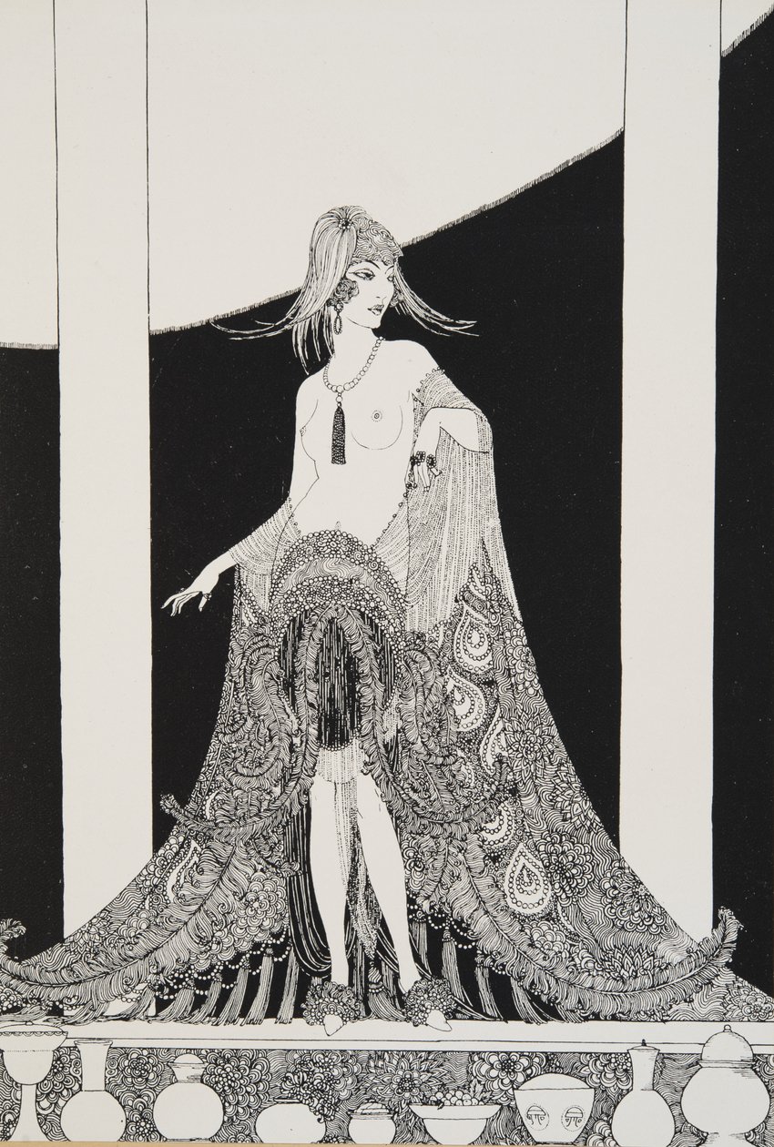 来自Omar Khayyam的Rubáiyát的插图，1920年 作者 罗纳德·巴尔弗