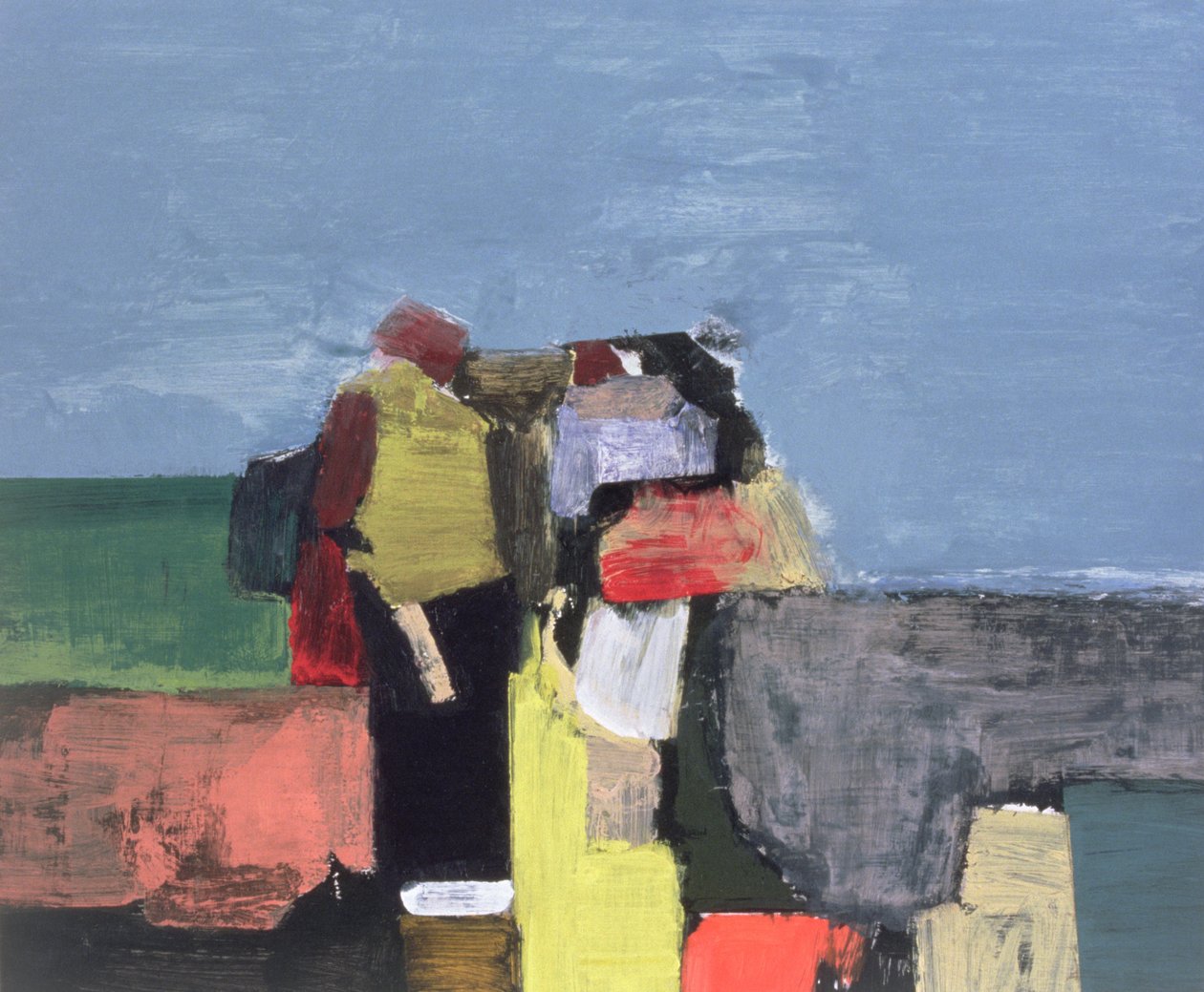 Untitled 6（纸上丙烯酸） 作者 罗里·斯诺克斯