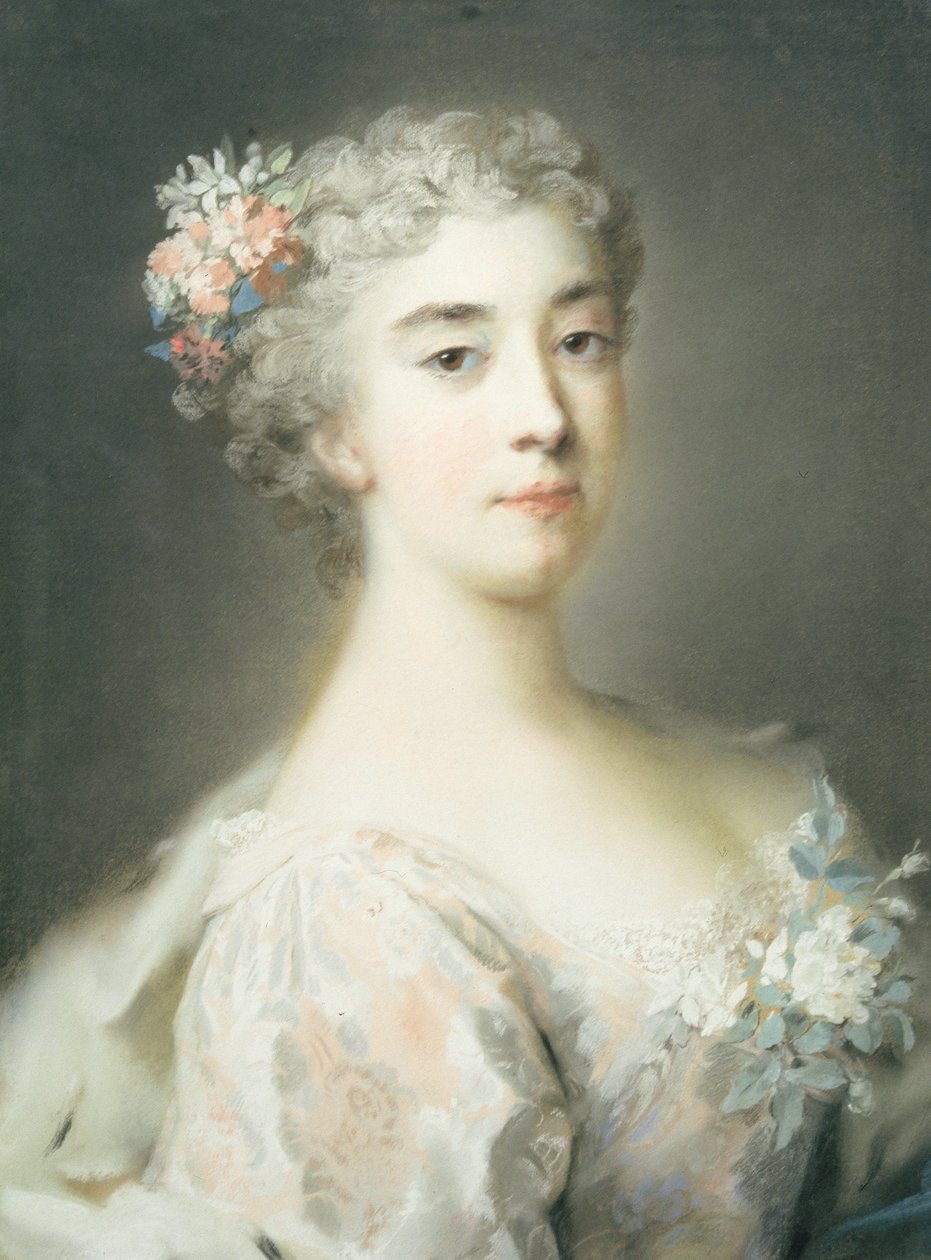 Enrichetta Anna Sofia di Modena（1702-1777），1723 作者 Rosalba Giovanna Carriera
