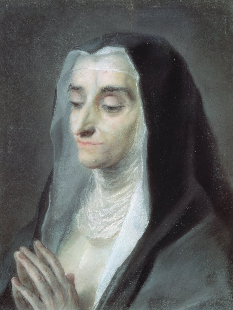 Maria Caterina姐妹，1732年（粉彩） 作者 Rosalba Giovanna Carriera