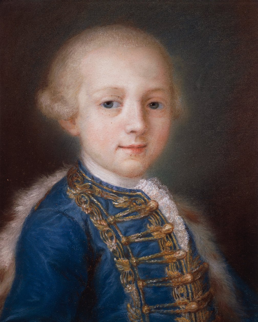 小男孩肖像》，罗萨巴-卡里埃拉（1673-1757 年） 作者 Rosalba Giovanna Carriera