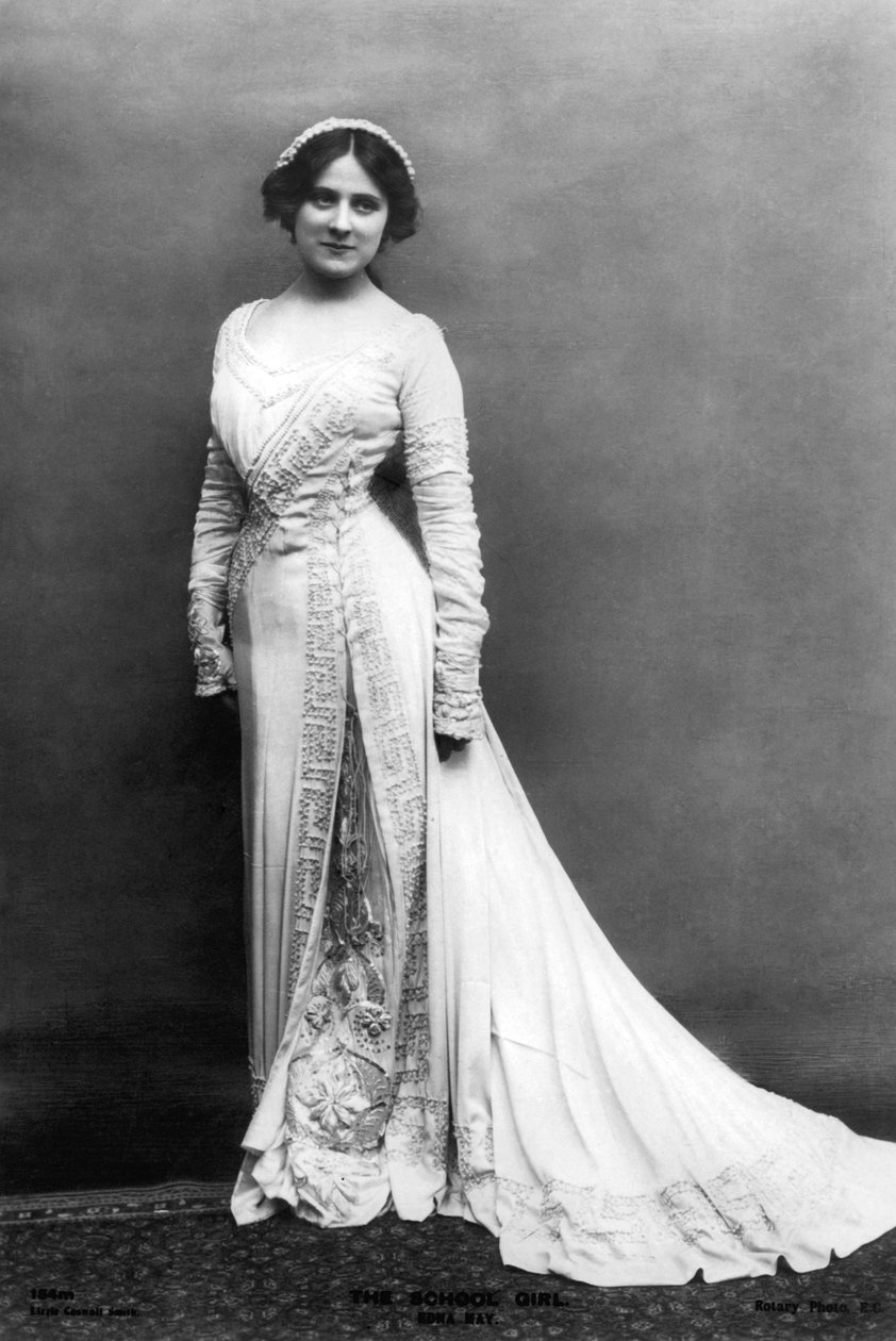 埃德娜（Edna）1878年1月1948年，美国女演员兼歌手，20世纪初。 作者 旋转照片