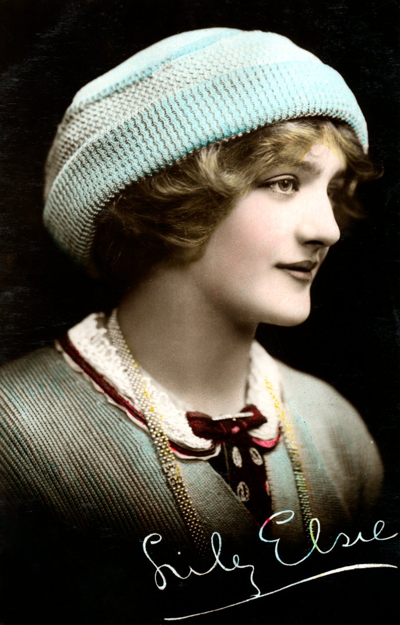 莉莉·埃西（Lily Elsie）1886-1962年，英国女演员，二十世纪初。 作者 旋转照片