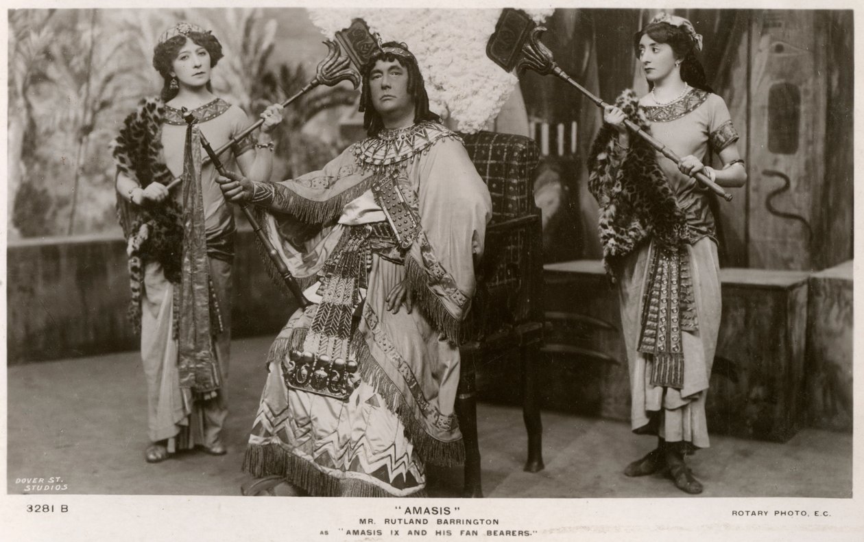 Amasis演员，c1906。 作者 旋转照片