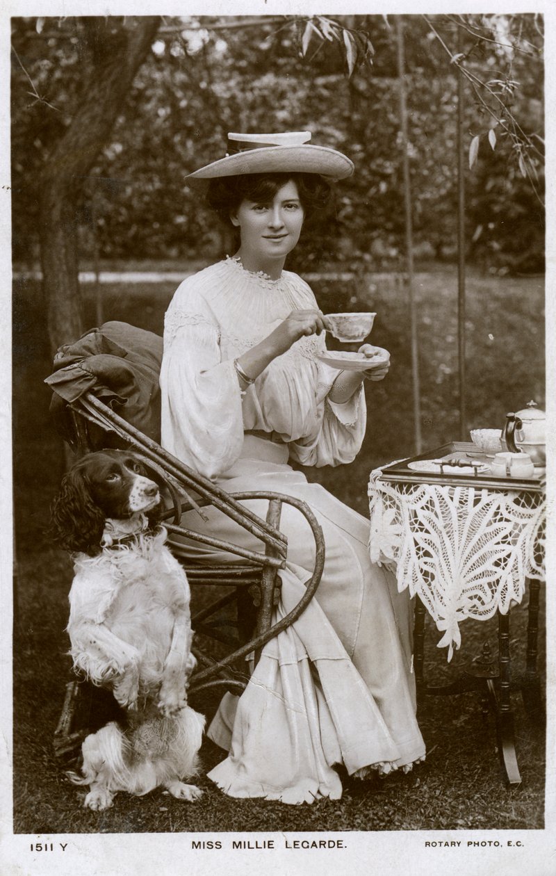 Millie Legarde，英国女演员，c1906年。 作者 旋转照片