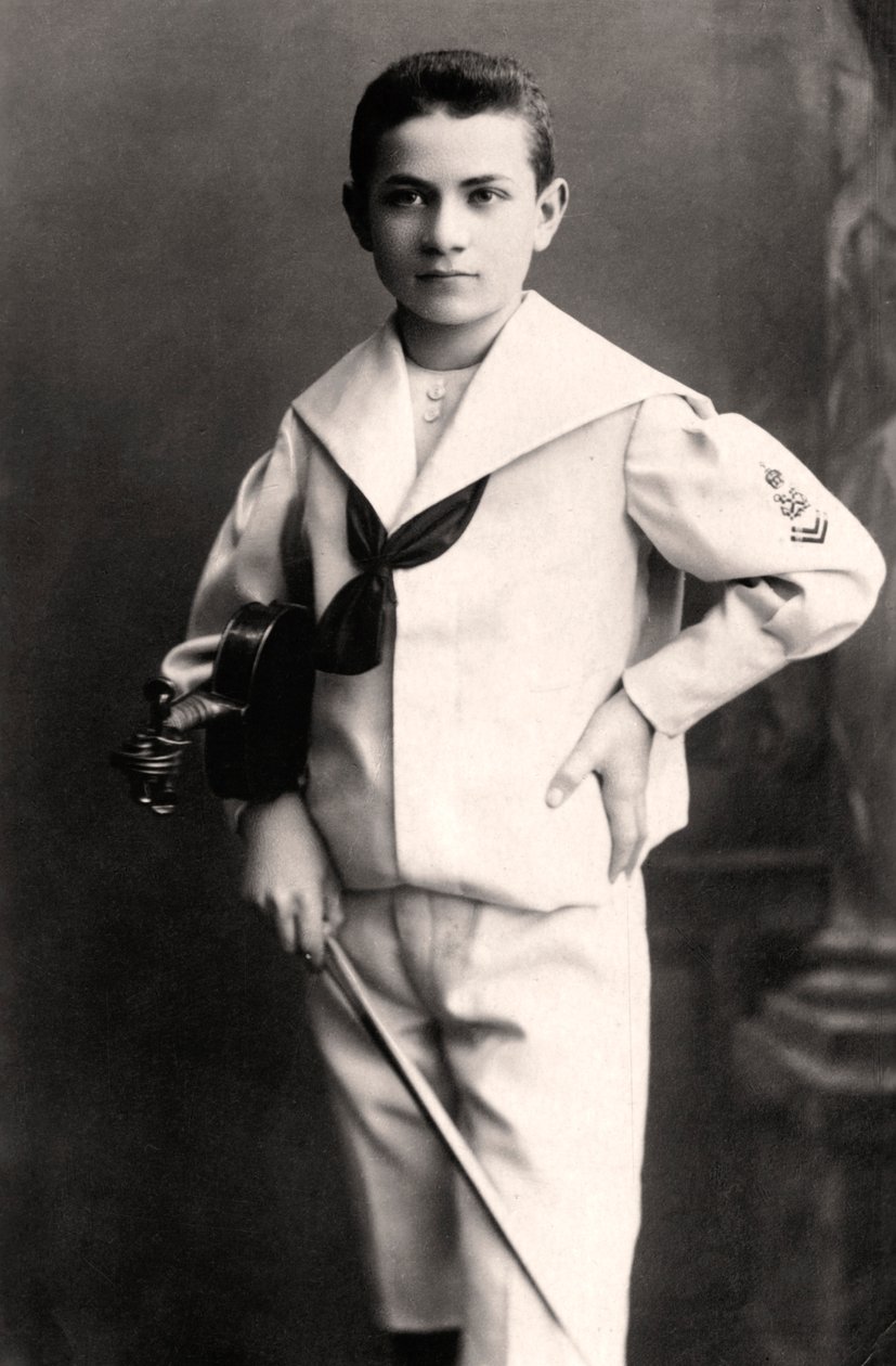 Mischa Elman 1891-1967，乌克兰小提琴家，20世纪初。 作者 旋转照片