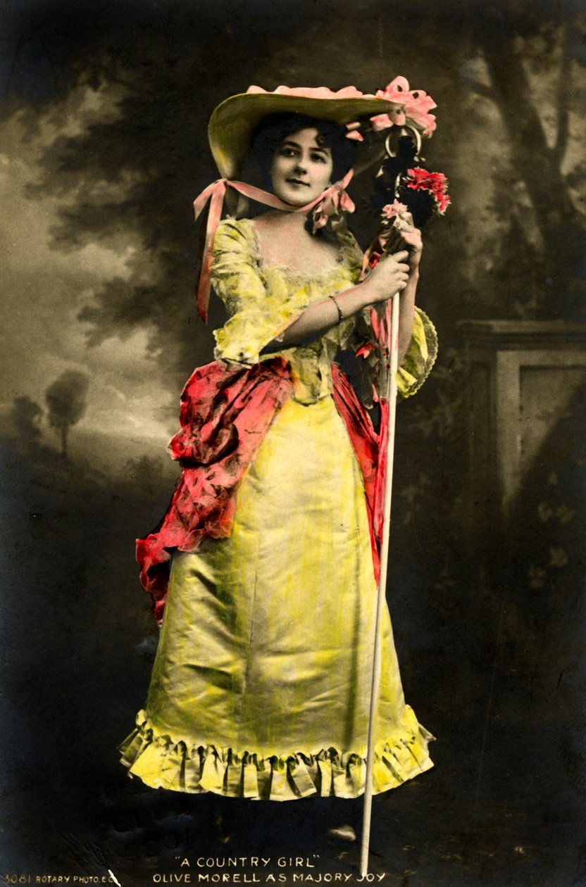 奥利弗·莫雷尔（Olive Morell），女演员，1903年。 作者 旋转照片