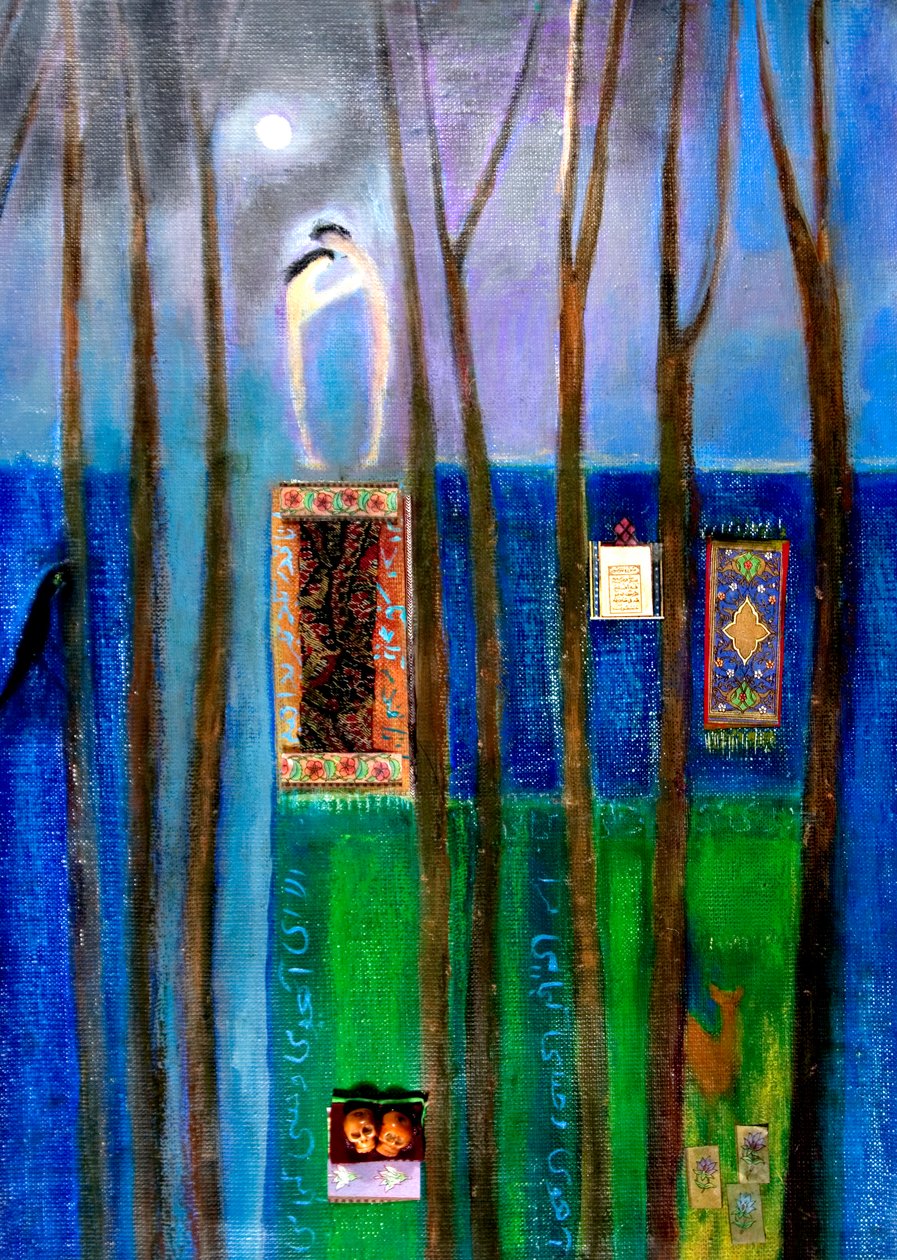 亚当和夏娃，2011（ 作者 罗娅·萨拉里（Roya Salari）
