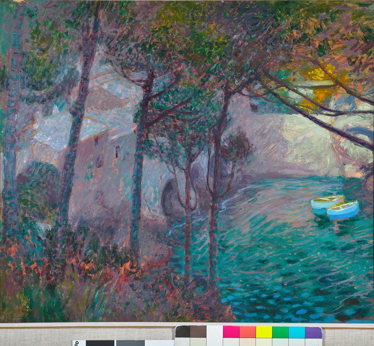 San Fruttuoso湾，约1913-15年 作者 鲁巴尔多·梅雷洛