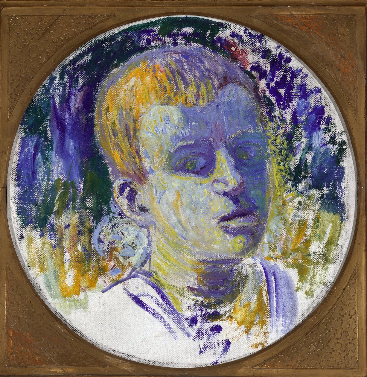 他的儿子的画像，1913年后 作者 鲁巴尔多·梅雷洛