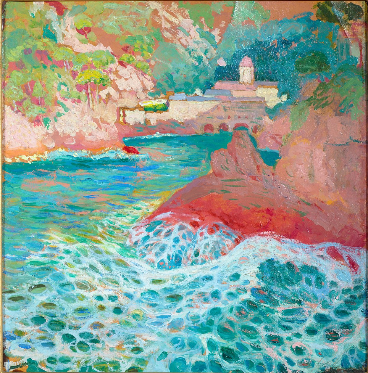 海上的圣弗鲁托索，约1909年 作者 鲁巴尔多·梅雷洛