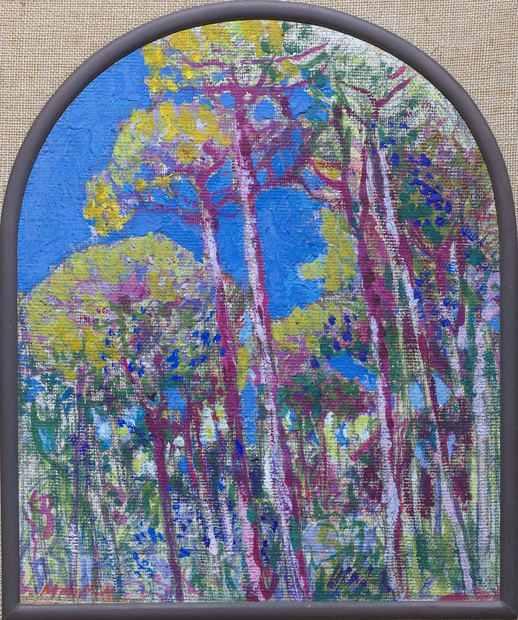 树木c.1910-14 作者 鲁巴尔多·梅雷洛