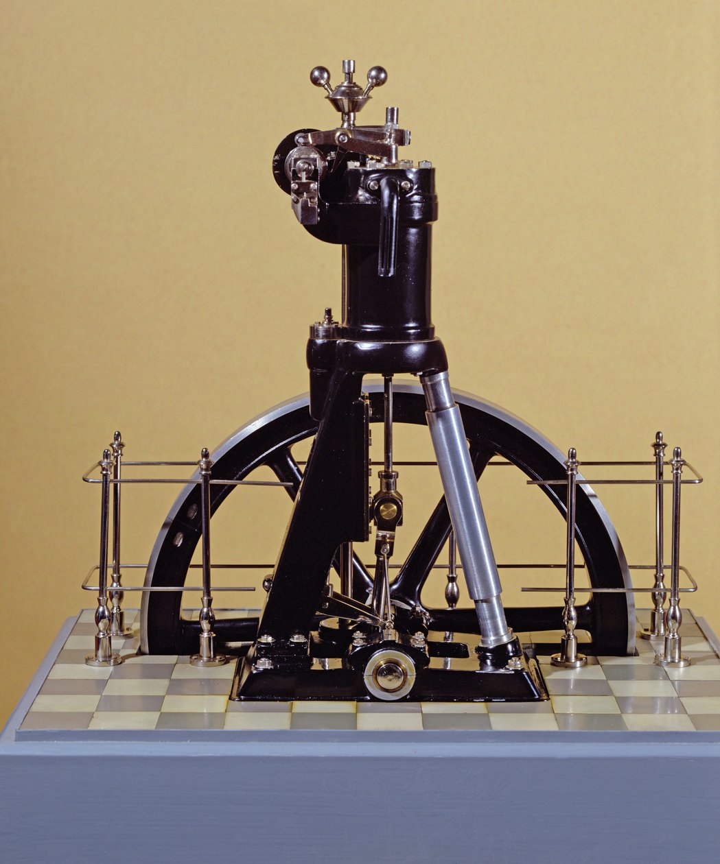 第一台柴油发动机（也称为奥格斯堡第三原型机），1896-97（金属） 作者 鲁道夫·迪塞尔（Rudolf Diesel）