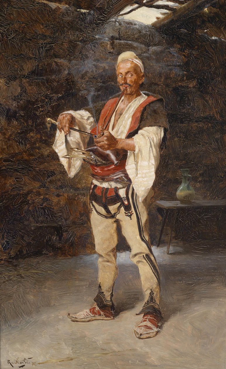 Ein Montenegriner 作者 鲁道夫·奥托·冯·奥滕菲尔德