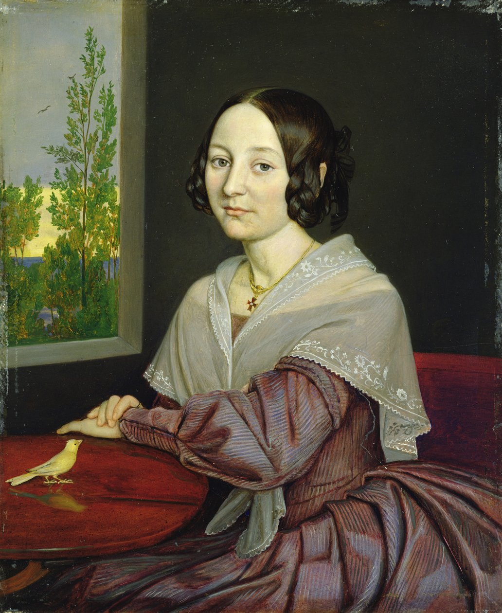 Caroline Luise Mathilde Wasmann（1823-67），1843年（见152286） 作者 鲁道夫·弗里德里希·瓦斯曼