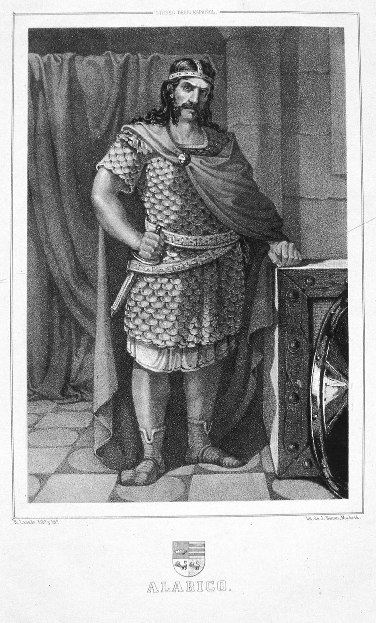 Alaric II，西哥特人之王 作者 鲁菲诺·卡萨多（Rufino Casado）