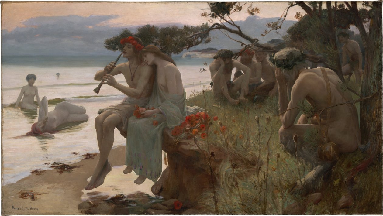 牧歌 作者 鲁珀特·兔子（Rupert Bunny）