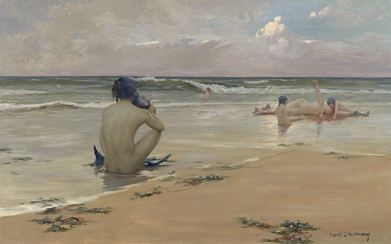 海田园诗 作者 鲁珀特·兔子（Rupert Bunny）