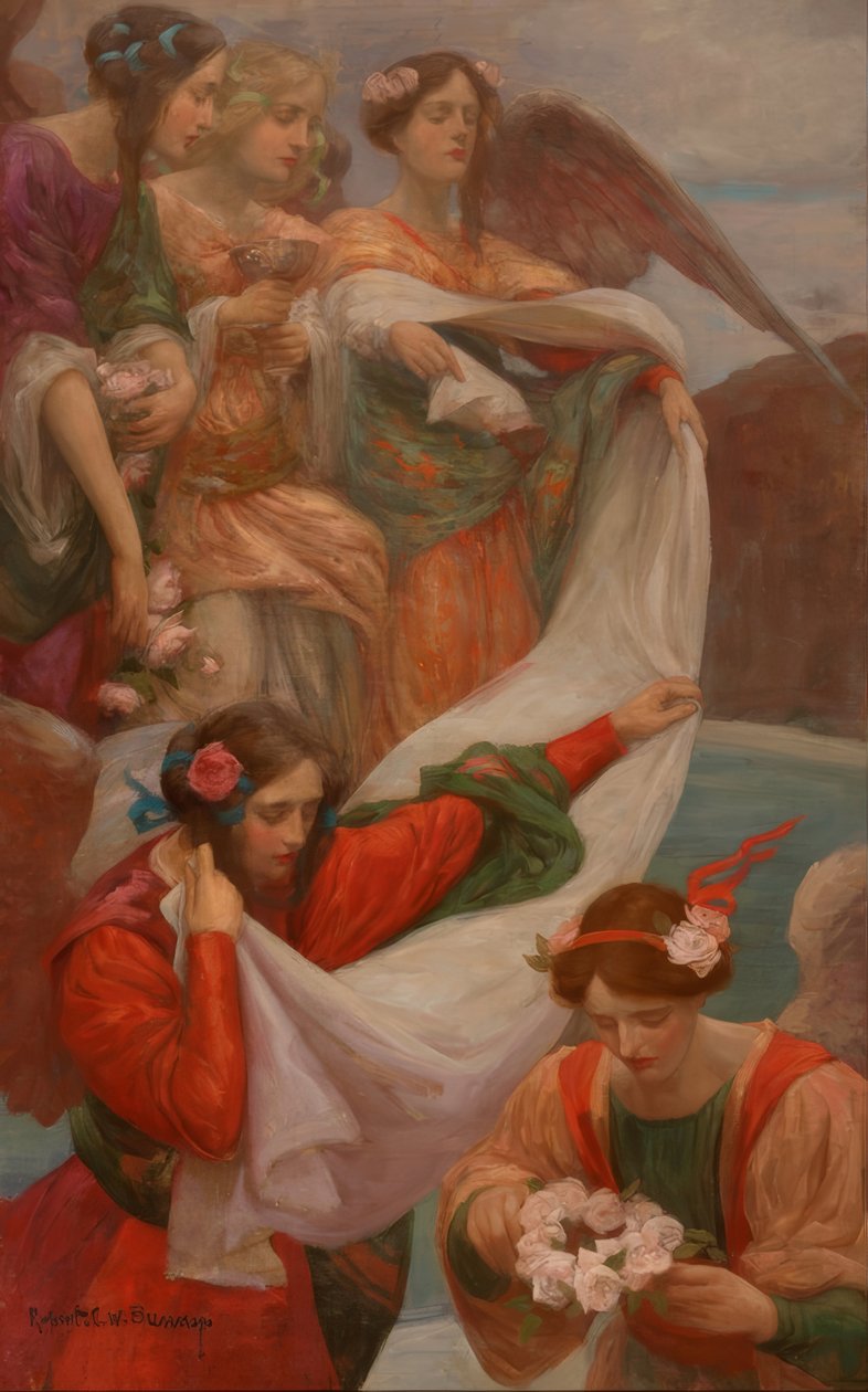 Herabsteigende Engel 作者 鲁珀特·兔子（Rupert Bunny）