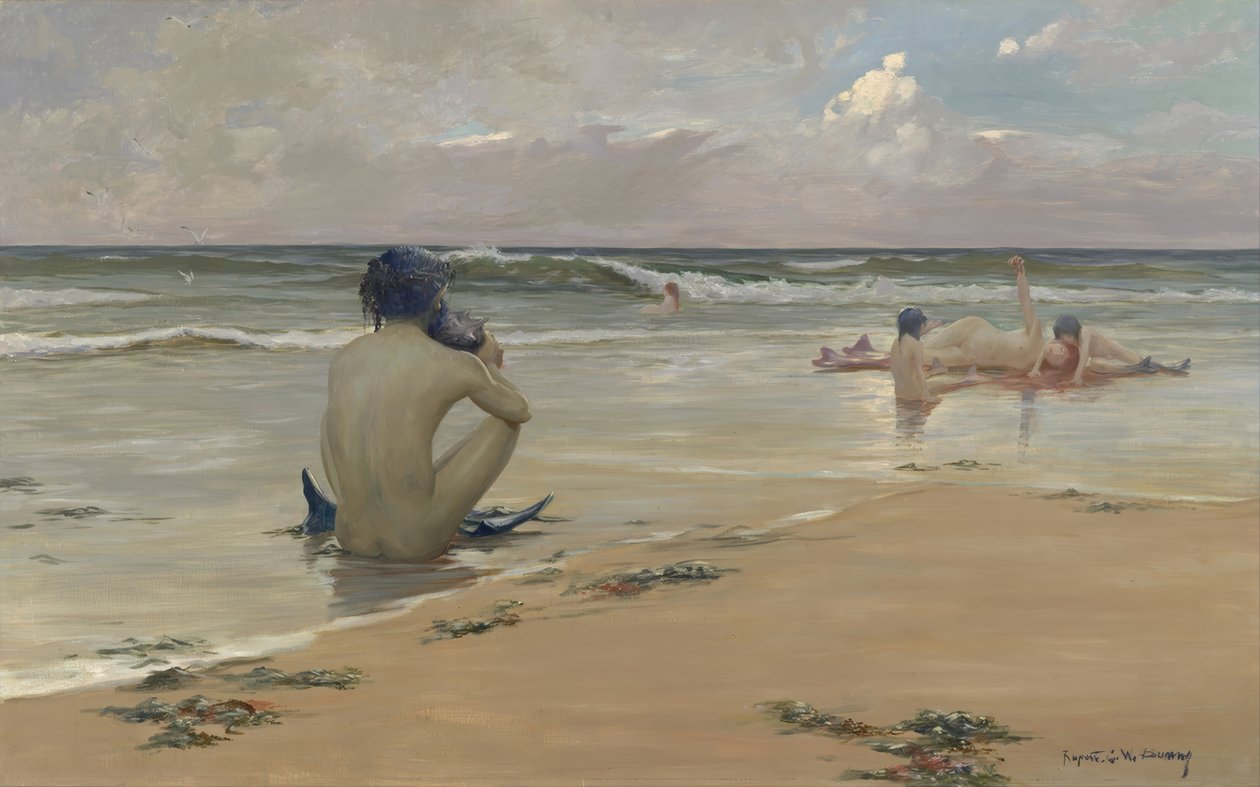 海上田园诗 作者 鲁珀特·兔子（Rupert Bunny）