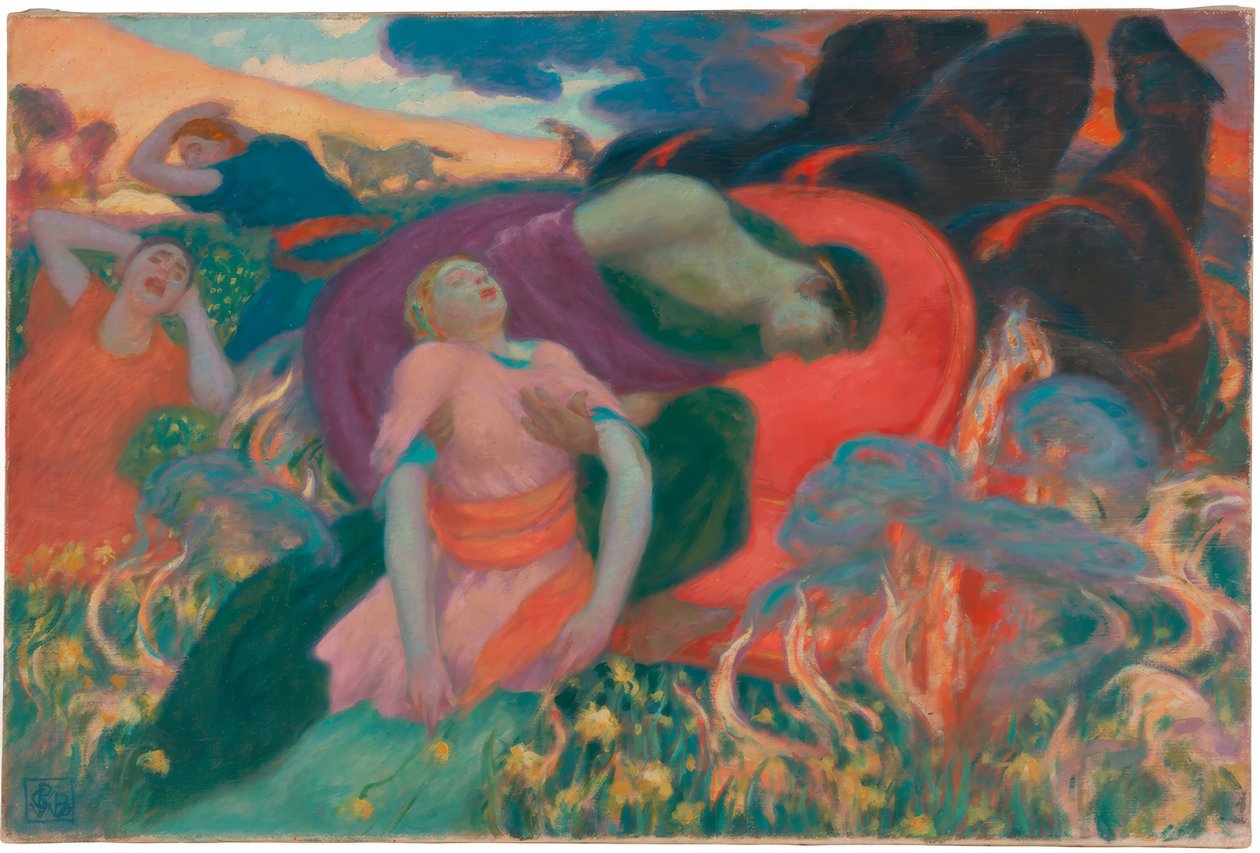 The rape of Persephone 作者 鲁珀特·兔子（Rupert Bunny）